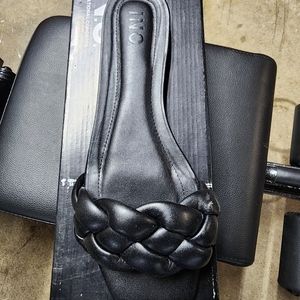 I.N.C Womens sandals size 9 black new in box